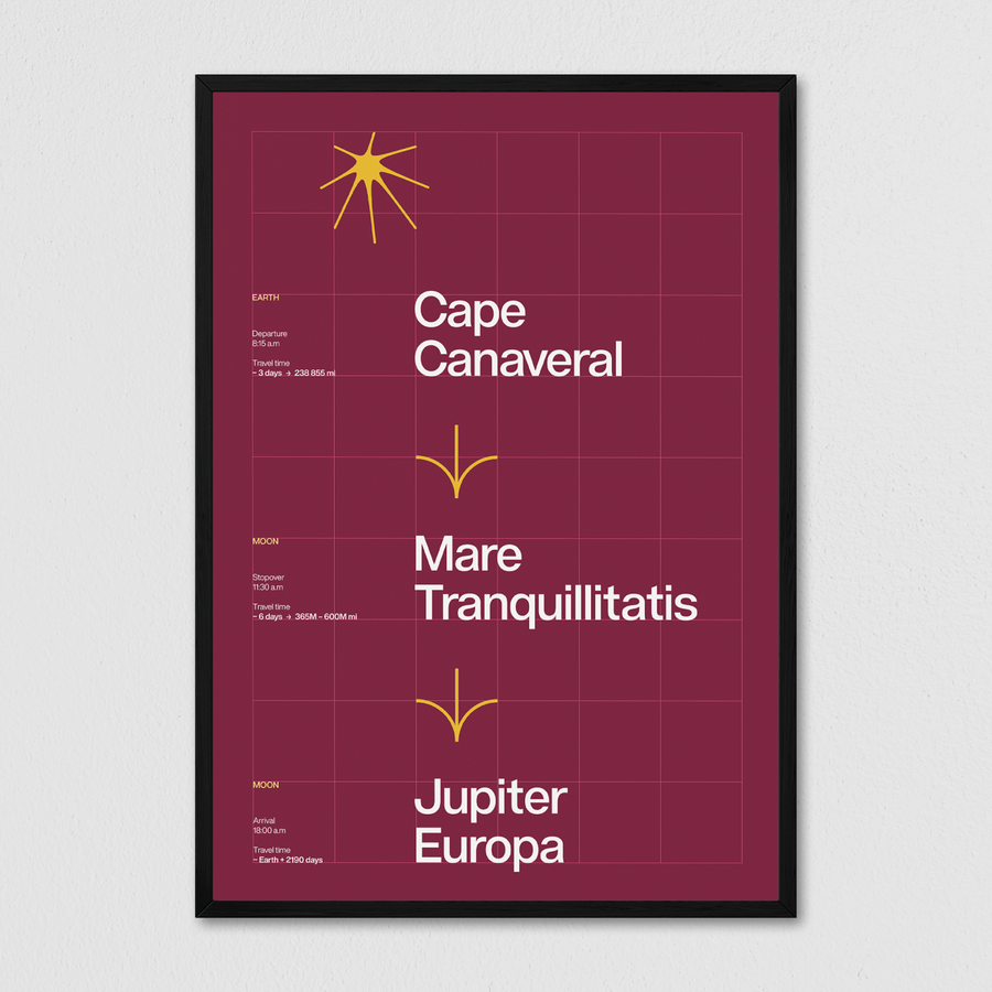 Long Travel - Eggplant - Arte Collective