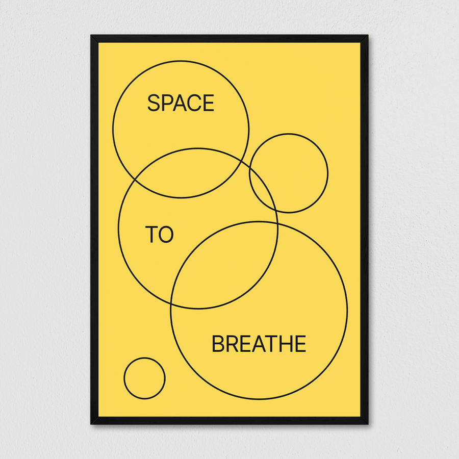 Minimal Space - Yellow Breathe - Arte Collective