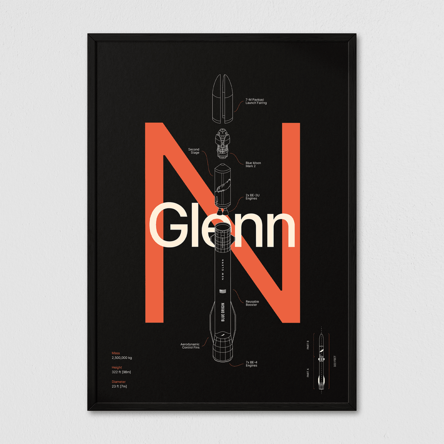 New Glenn - Black - Arte Collective