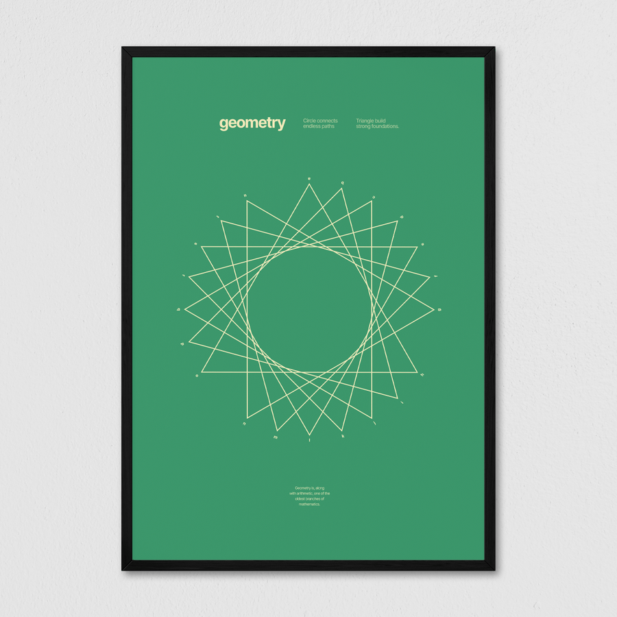 Triangle - Green - Arte Collective