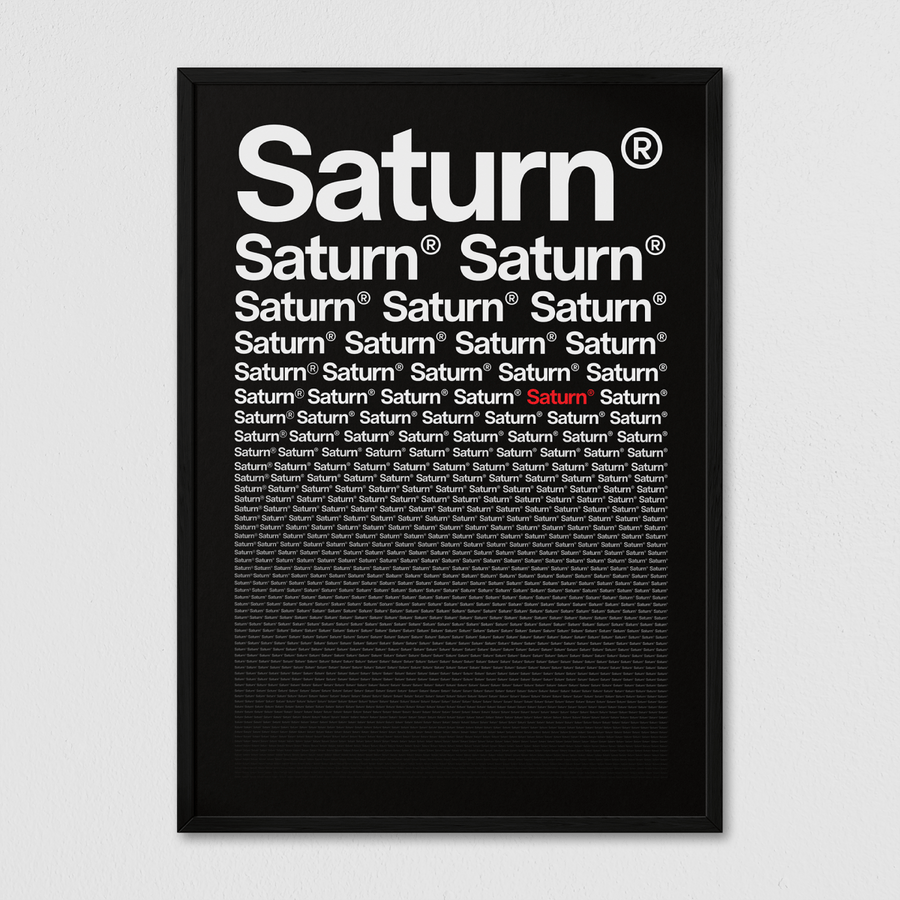 Type Saturn - Black - Arte Collective