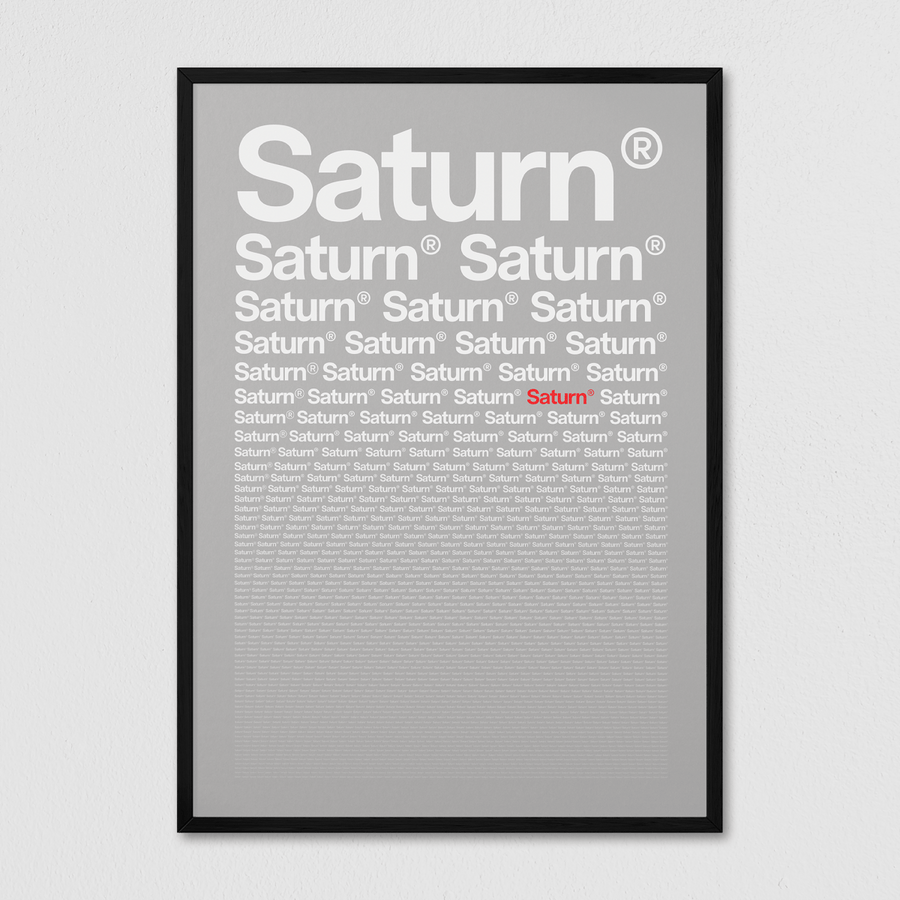 Type Saturn - Grey - Arte Collective