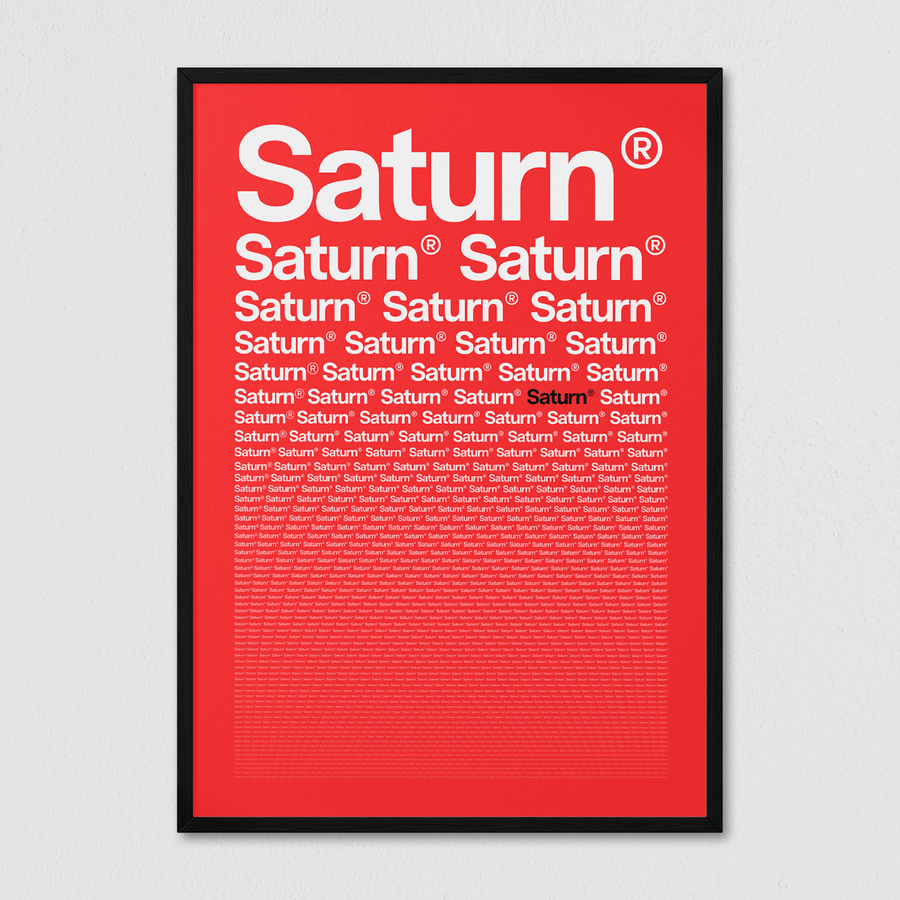Type Saturn - Red - Arte Collective