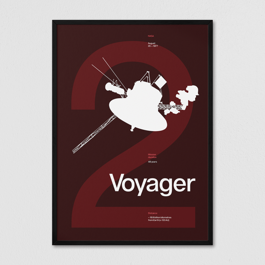 Voyager 2 - Red - Arte Collective