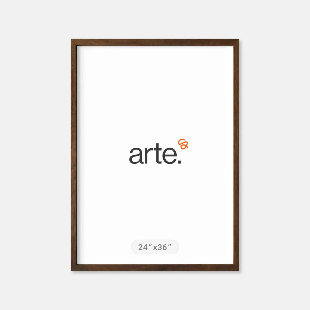 Walnut oak frame – Arte Collective