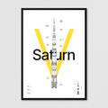 Saturn V - Yellow
