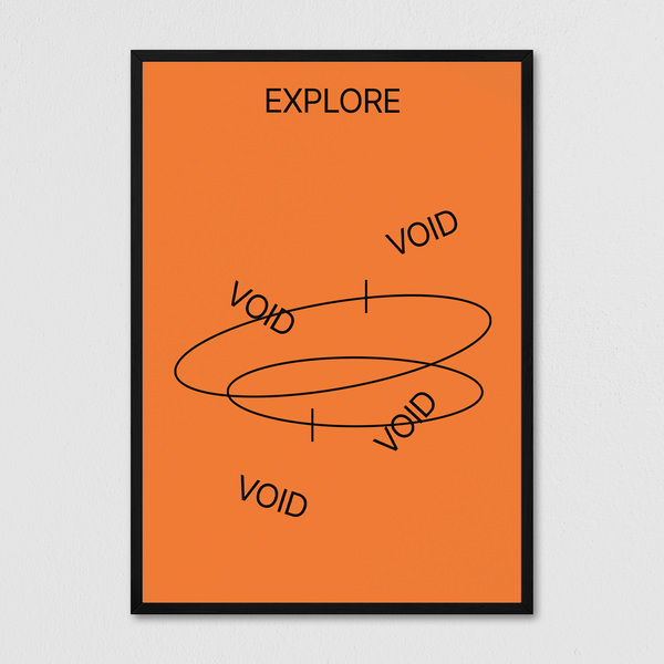 Minimal Space - Orange Explore