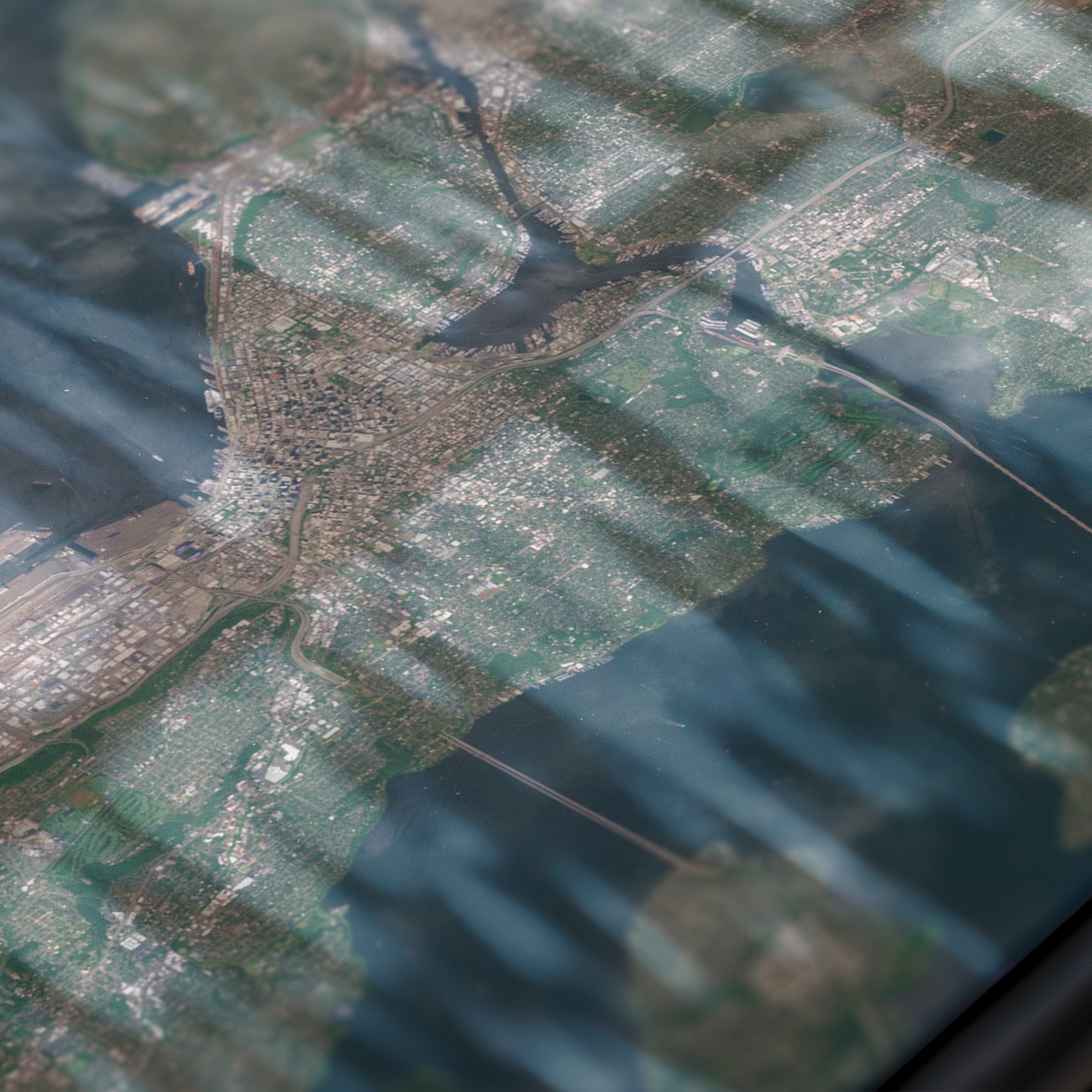 Seattle Seen From Space – Arte Collective