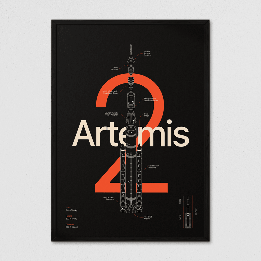 Artemis 2 - Black - Arte Collective