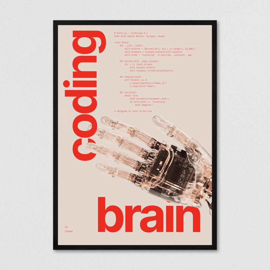 Coding brain - Arte Collective