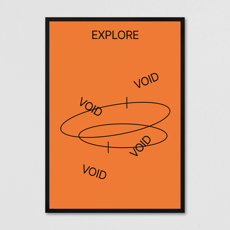Minimal Space - Orange Explore - Arte Collective