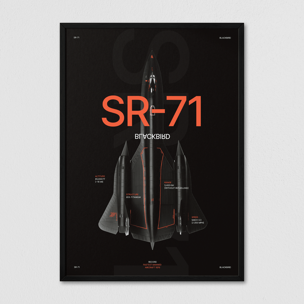 SR - 71 - Black - Arte Collective