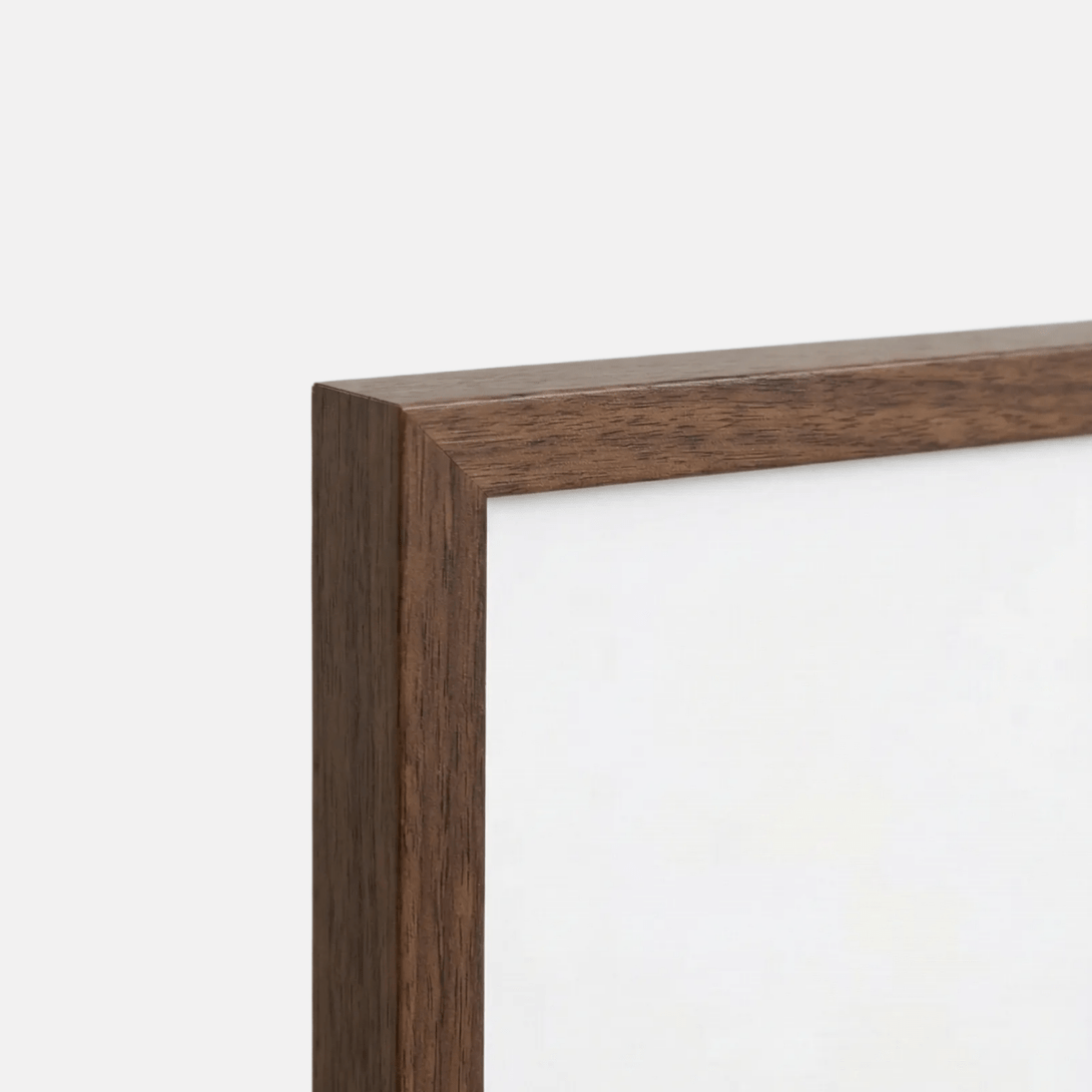 Square Walnut Frame Walnut oak frame – Arte Collective